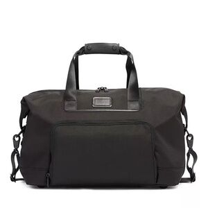 TUMI Alpha 3 Double Expansion Travel Satchel Duffel Bag NWT